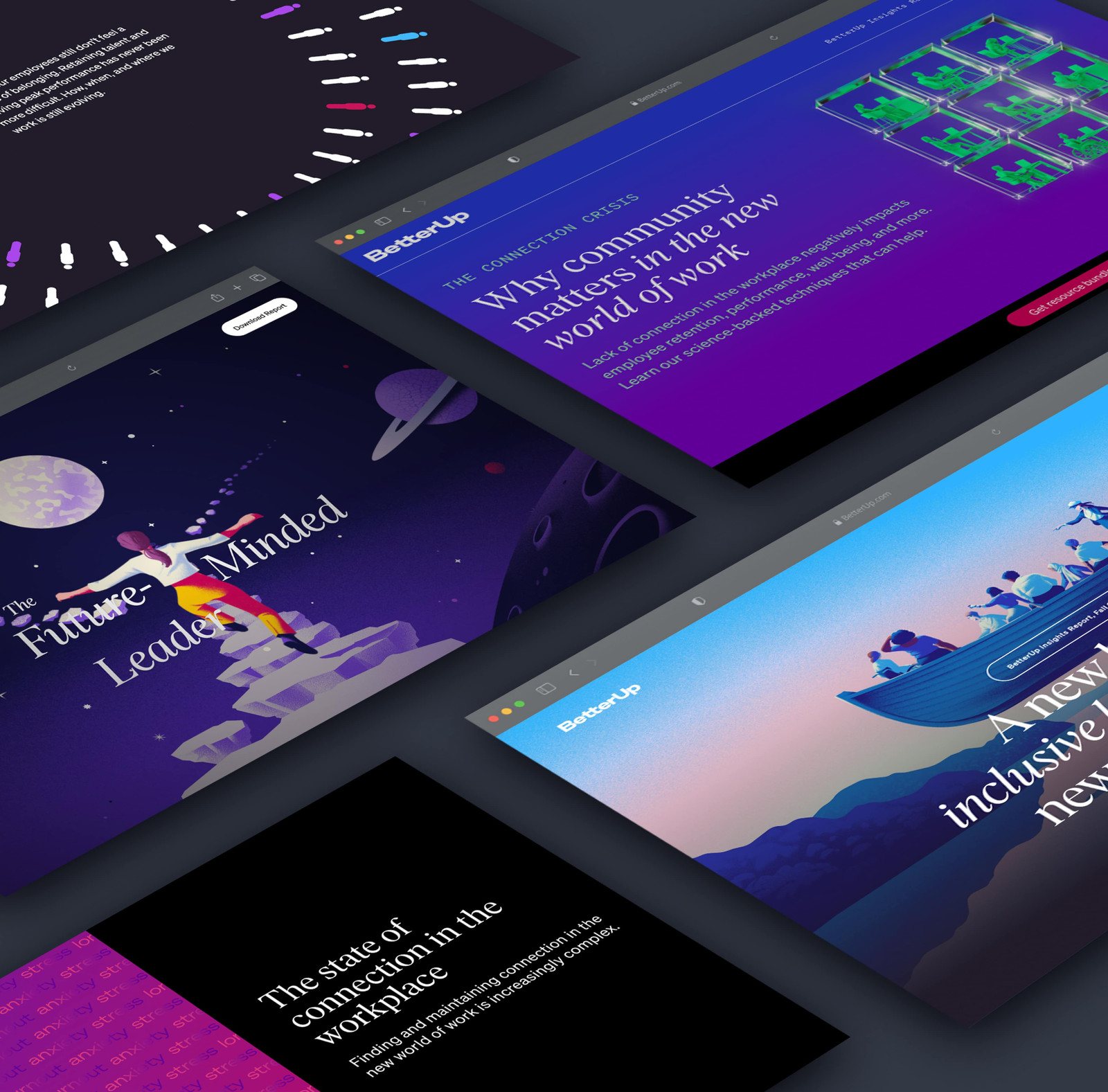 BetterUp insight report pages